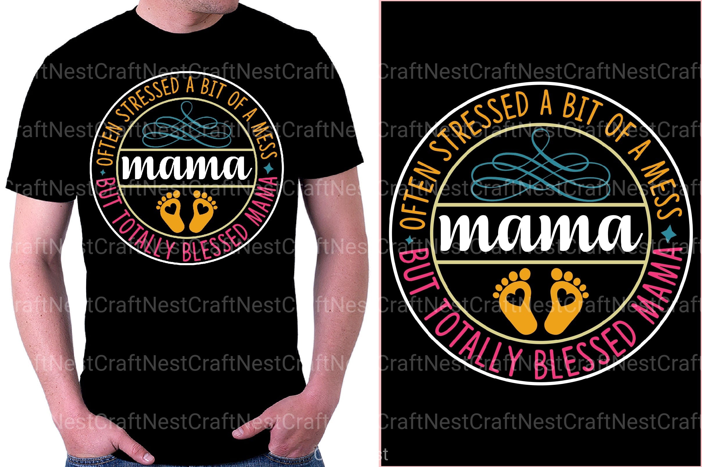 Mom T Shirt Design Bundle - CraftNest - Digital Crafting and Art