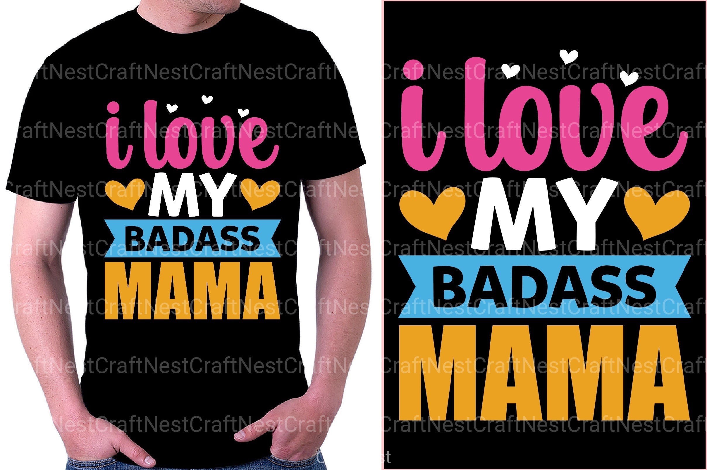 Mom T Shirt Design Bundle - CraftNest - Digital Crafting and Art