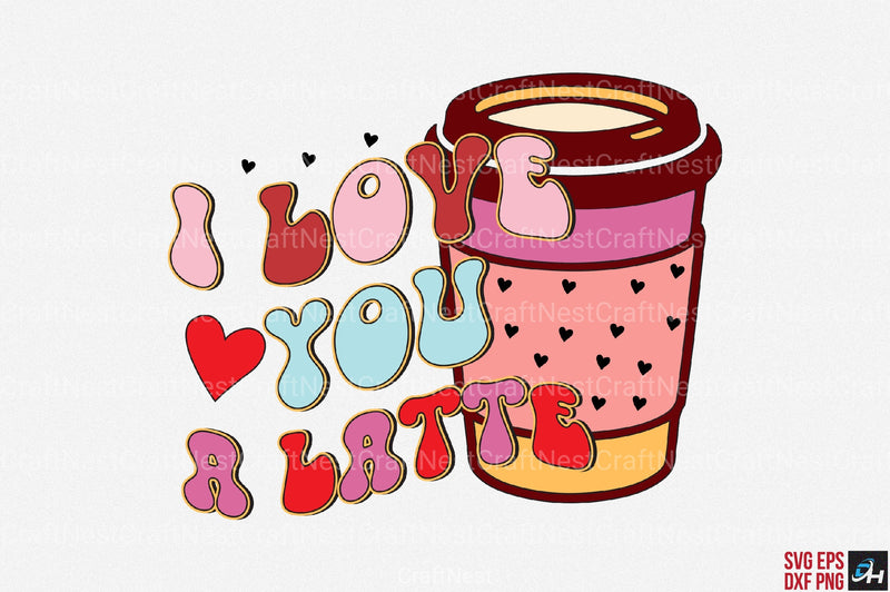 Retro Valentine's Day Design Bundle - CraftNest - Digital Crafting and Art