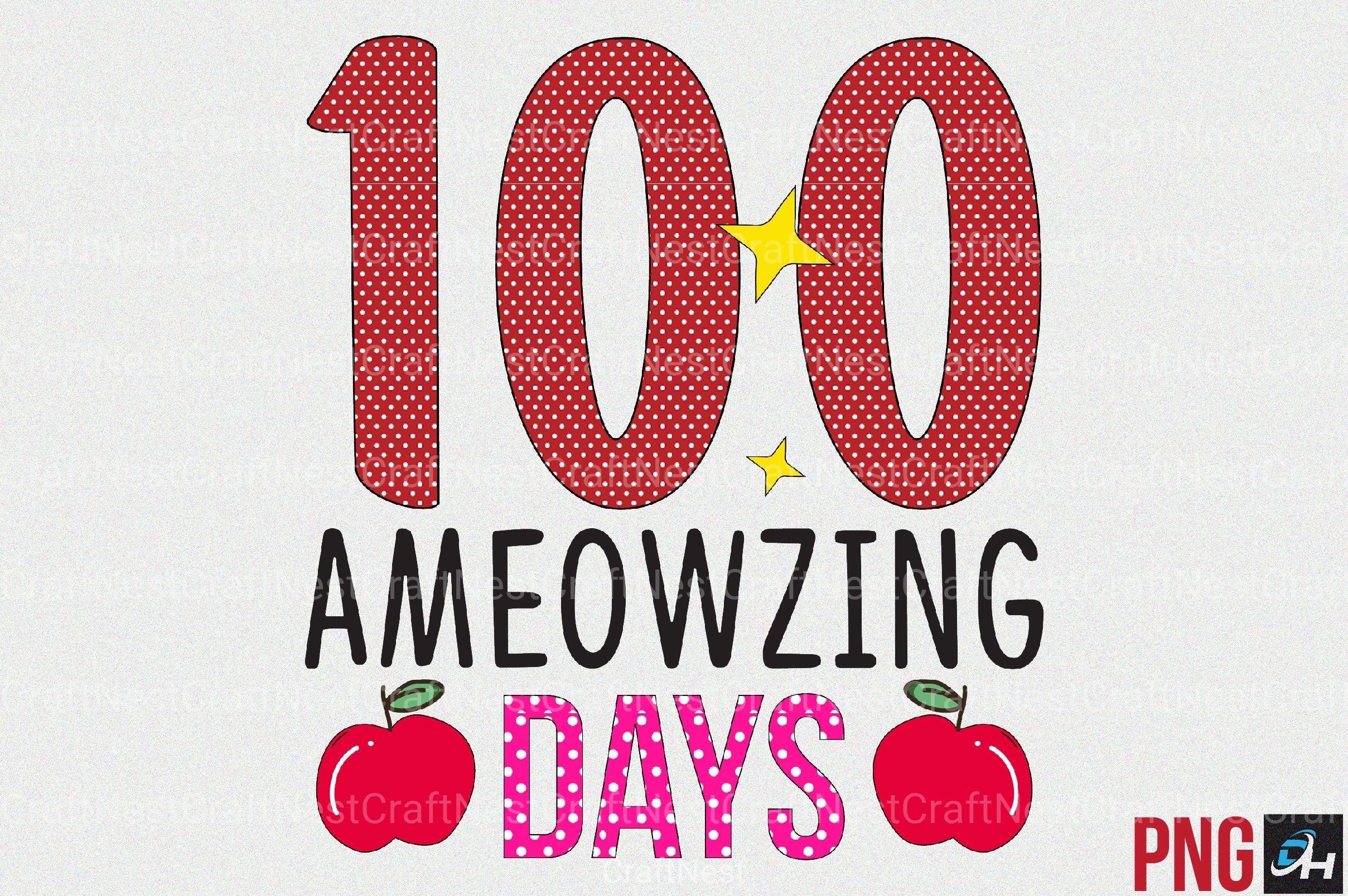 100 Days of School Clipart Bundle - CraftNest - Digital Crafting and Art