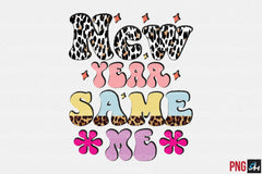 New Year Retro Clipart Bundle - CraftNest - Digital Crafting and Art