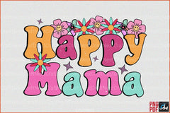 Retro Mama Clipart Bundle 4 - CraftNest - Digital Crafting and Art