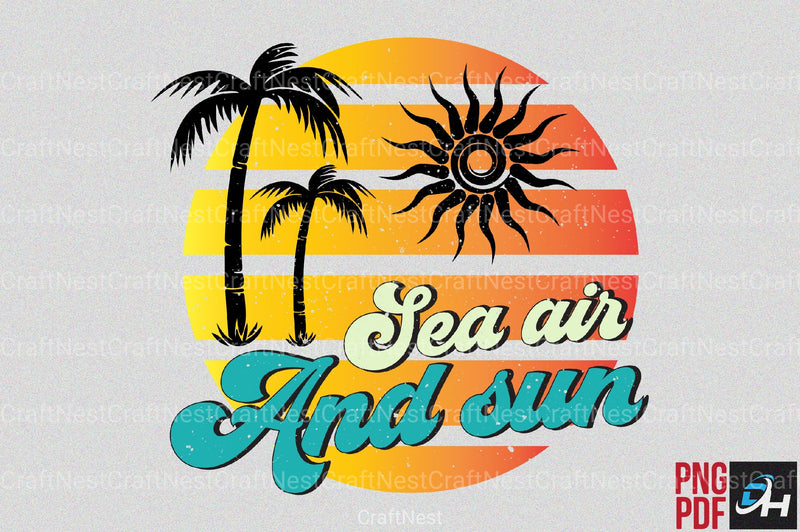 Summer Clipart Bundle for Creative Projects - CraftNest - Digital Crafting and Art