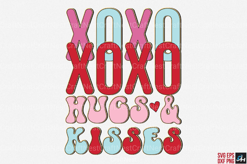 Retro Valentine's Day Design Bundle - CraftNest - Digital Crafting and Art