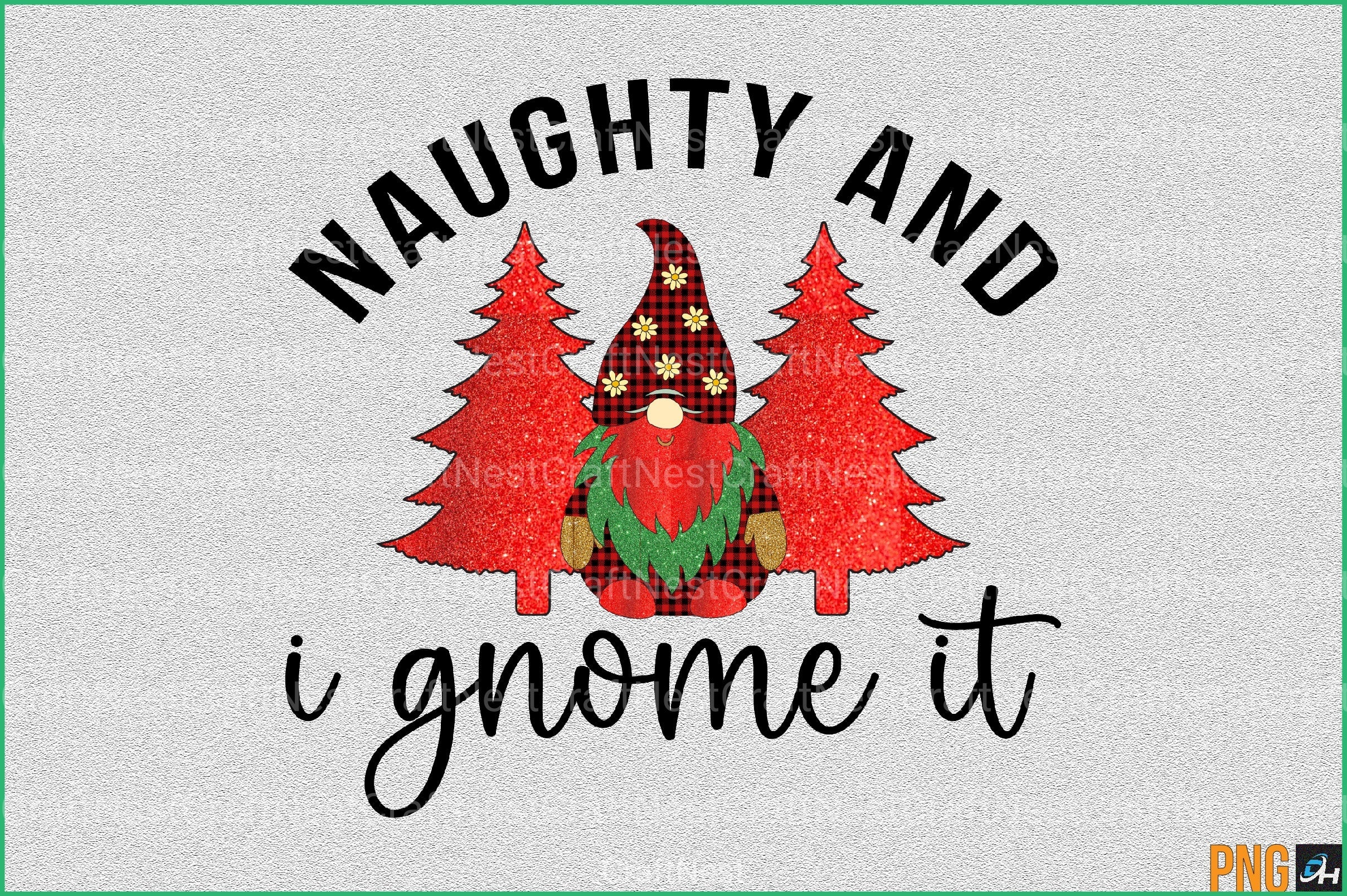 Christmas Gnome Clipart Bundle 10 - CraftNest - Digital Crafting and Art