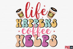 Retro Coffee Clipart Bundle - CraftNest - Digital Crafting and Art