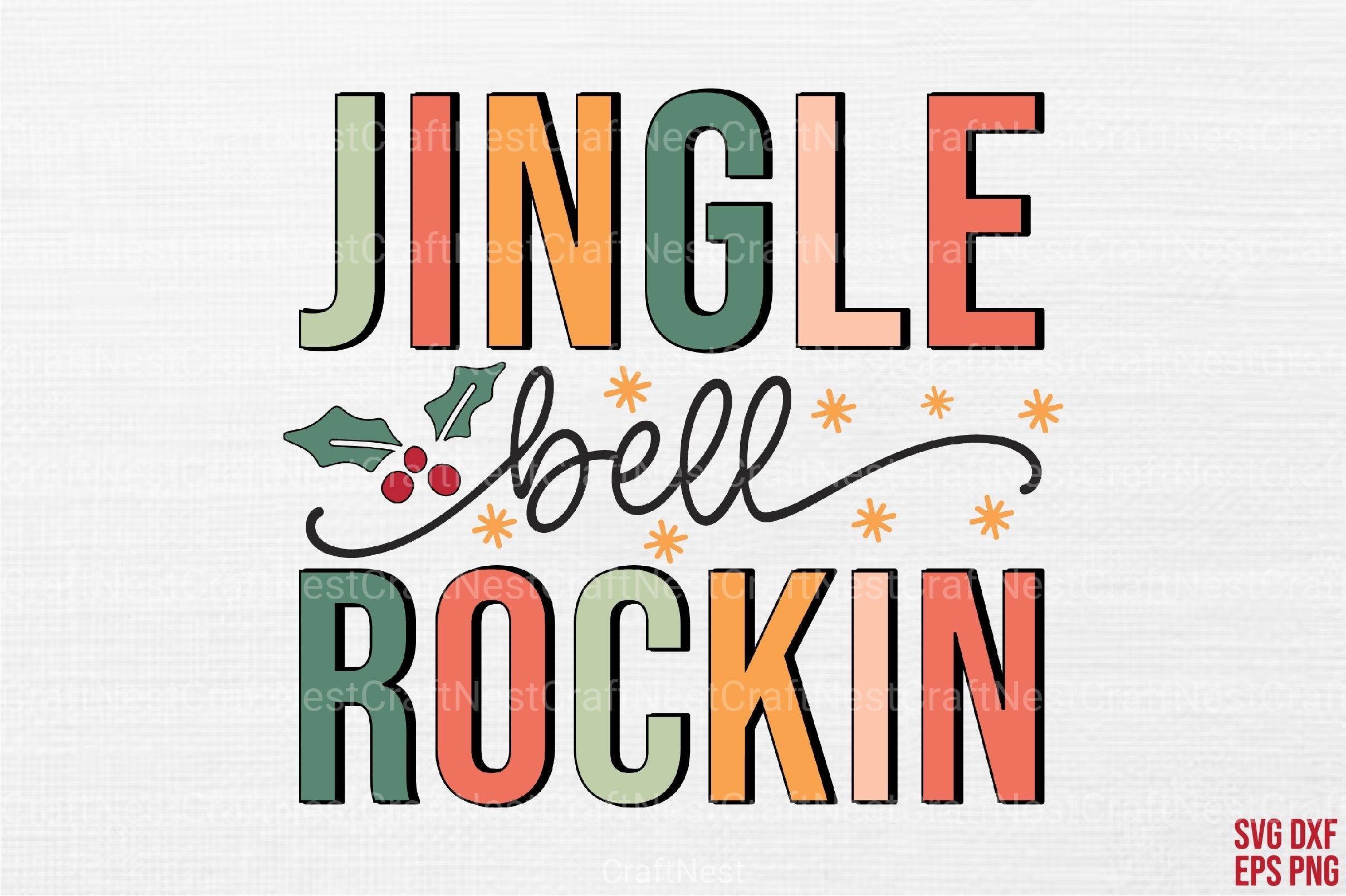 Retro Christmas Bundle - CraftNest - Digital Crafting and Art