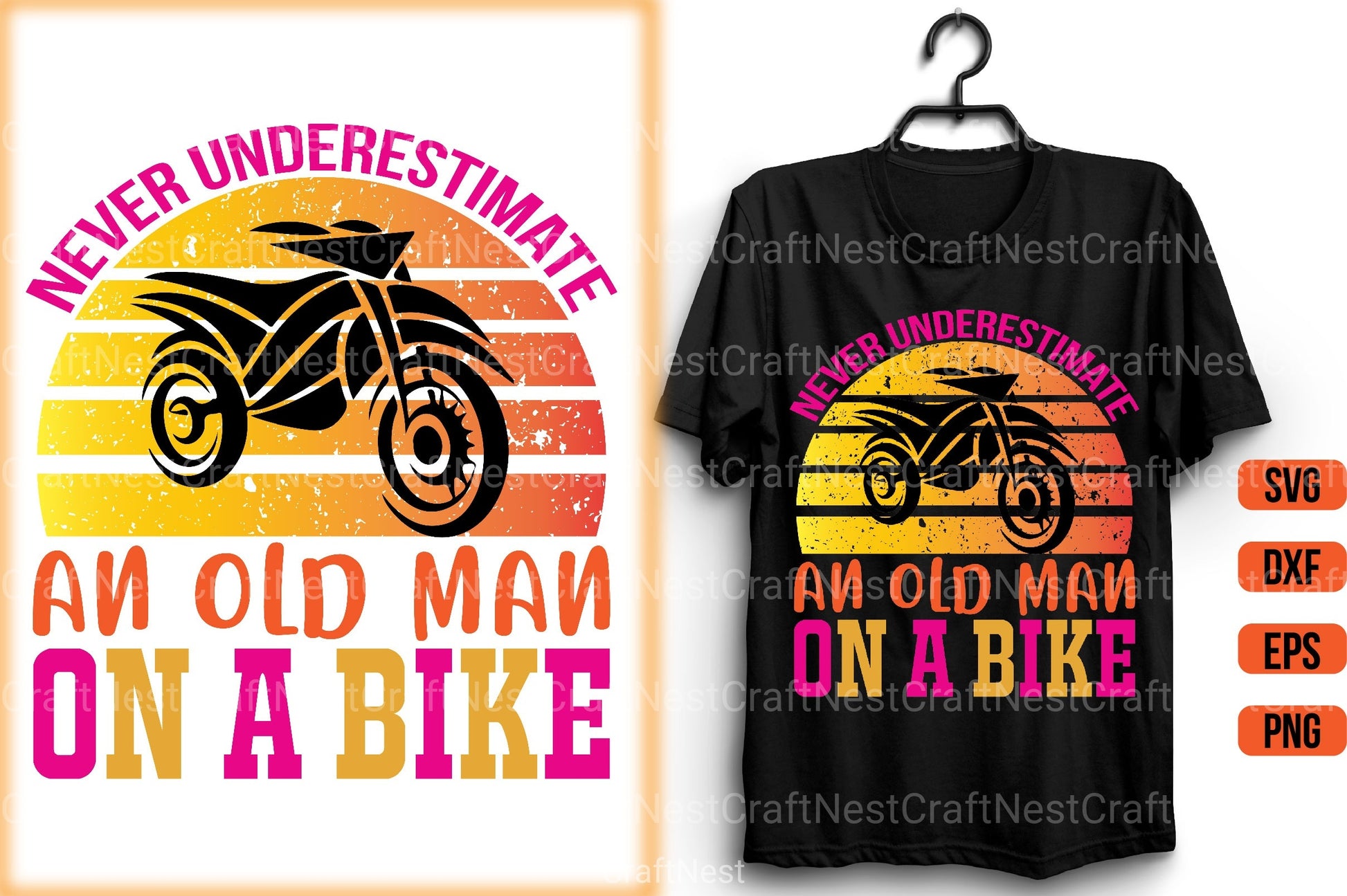 Vintage T Shirt Design Bundle - CraftNest - Digital Crafting and Art