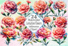 Carnation Clipart Bundle