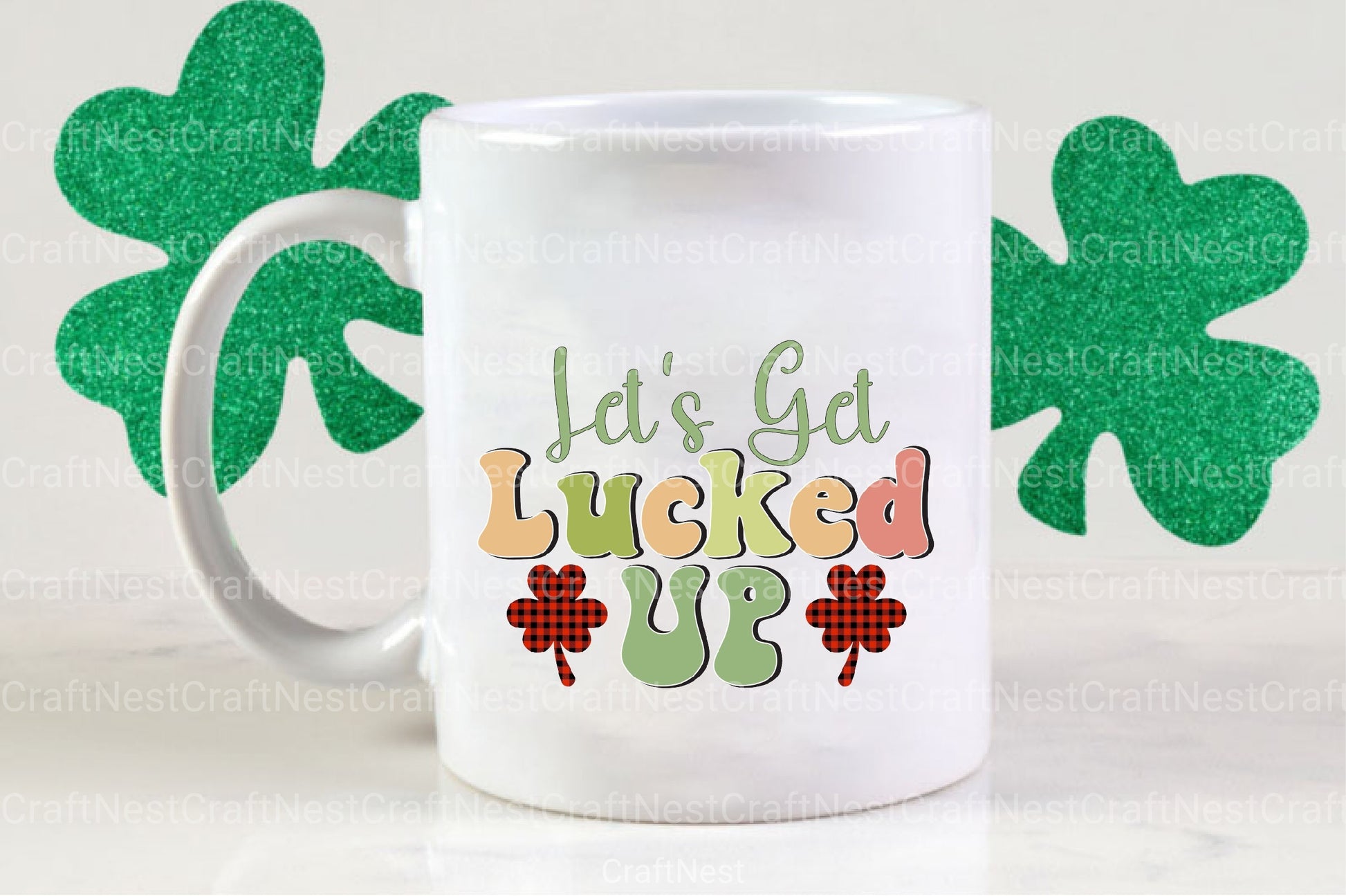 Retro St. Patrick's Day Clipart Bundle - CraftNest - Digital Crafting and Art