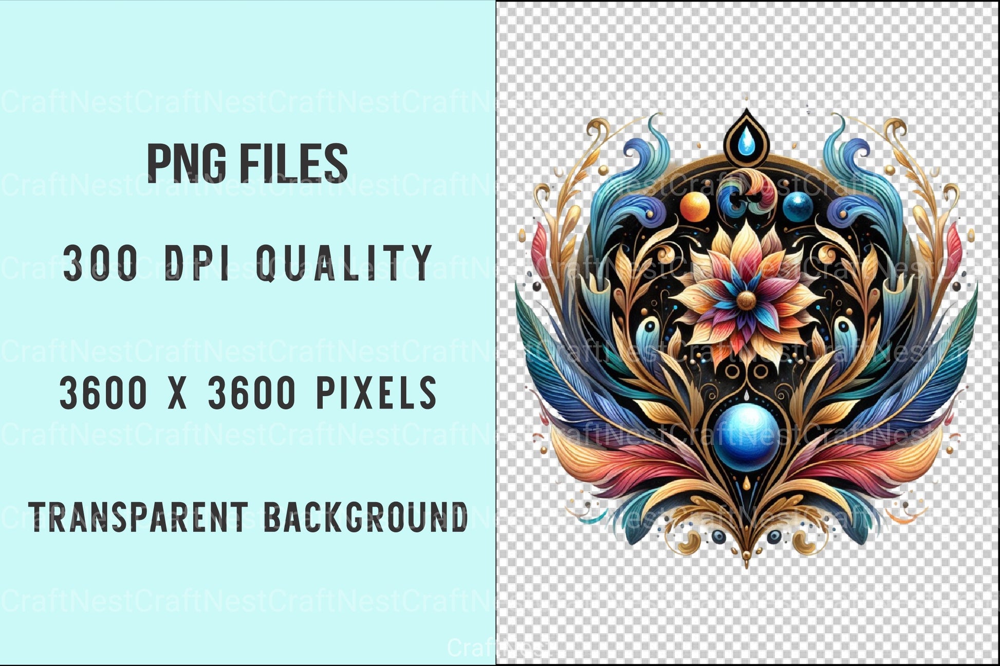 Vintage Native Tarot Card Clipart Bundle - CraftNest - Digital Crafting and Art