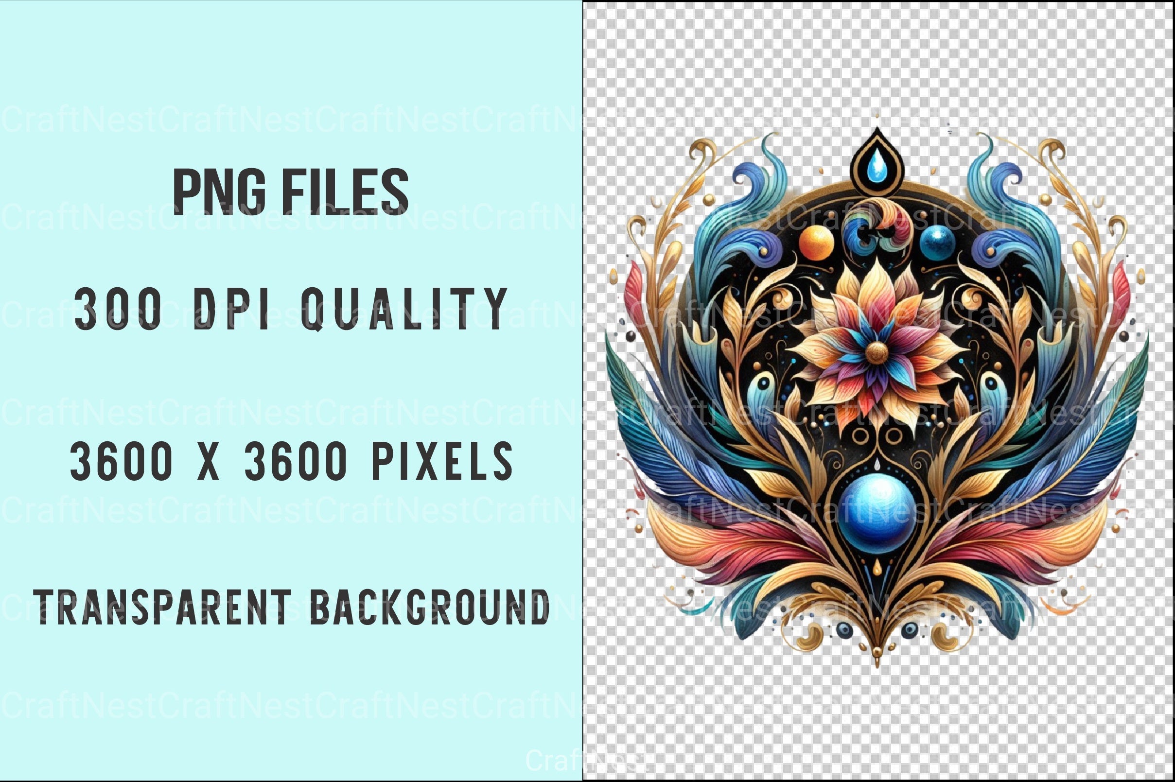 Vintage Native Tarot Card Clipart Bundle - CraftNest - Digital Crafting and Art