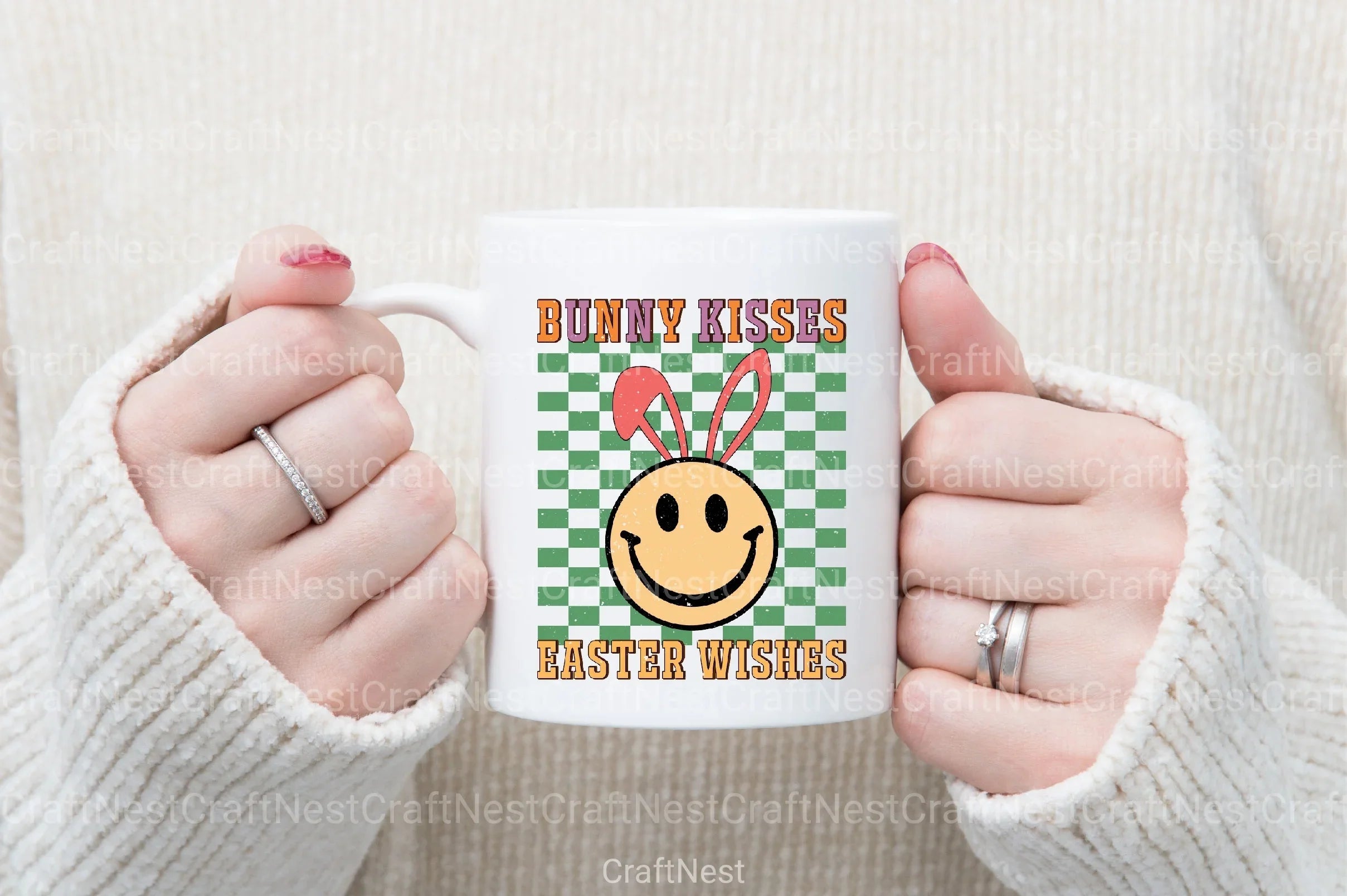 Retro Easter Clipart Bundle 8 - CraftNest - Digital Crafting and Art