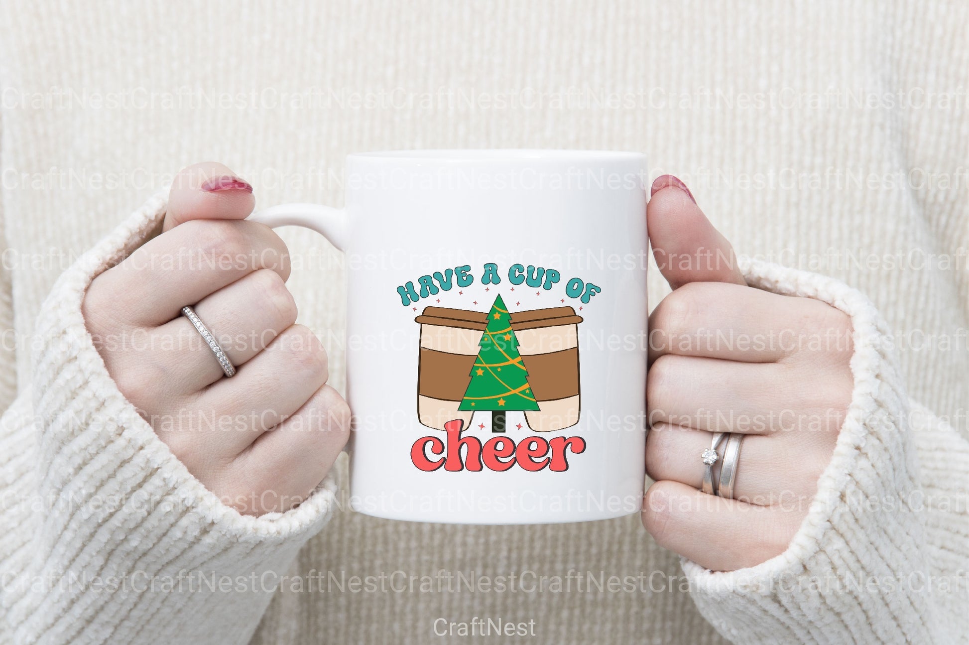 Retro Christmas SVG Bundle 2 - CraftNest - Digital Crafting and Art