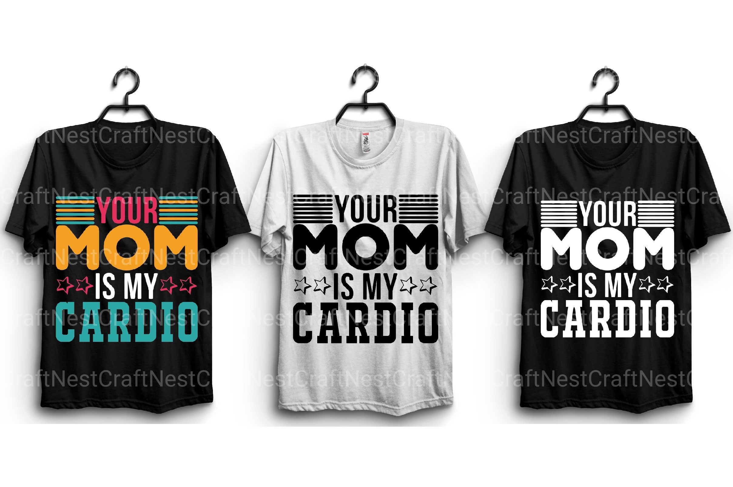 Mom T Shirt Design Bundle - CraftNest - Digital Crafting and Art