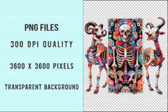 Skeleton Animal Tarot Card Clipart Bundle - CraftNest - Digital Crafting and Art