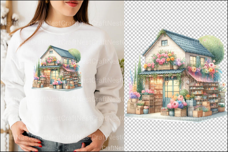 Pastel Warehouse Clipart Bundle - CraftNest - Digital Crafting and Art