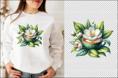 Jasmine Tea Clipart Bundle  99 - CraftNest - Digital Crafting and Art