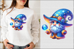 Magic Blue Gnomes Clipart Bundle - CraftNest - Digital Crafting and Art