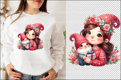 Mother's Day Gnome Clipart Bundle 8 - CraftNest - Digital Crafting and Art