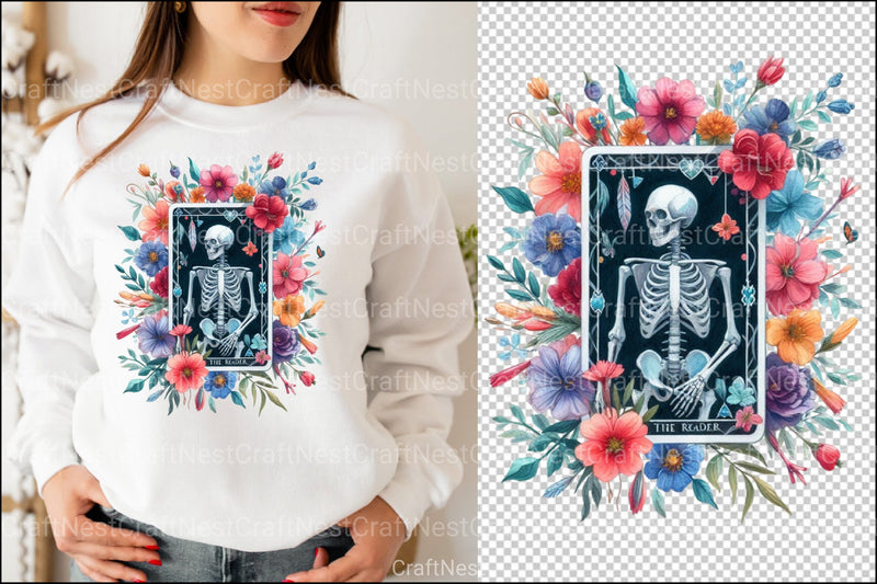 The Reader Tarot Card Clipart Bundle - CraftNest - Digital Crafting and Art