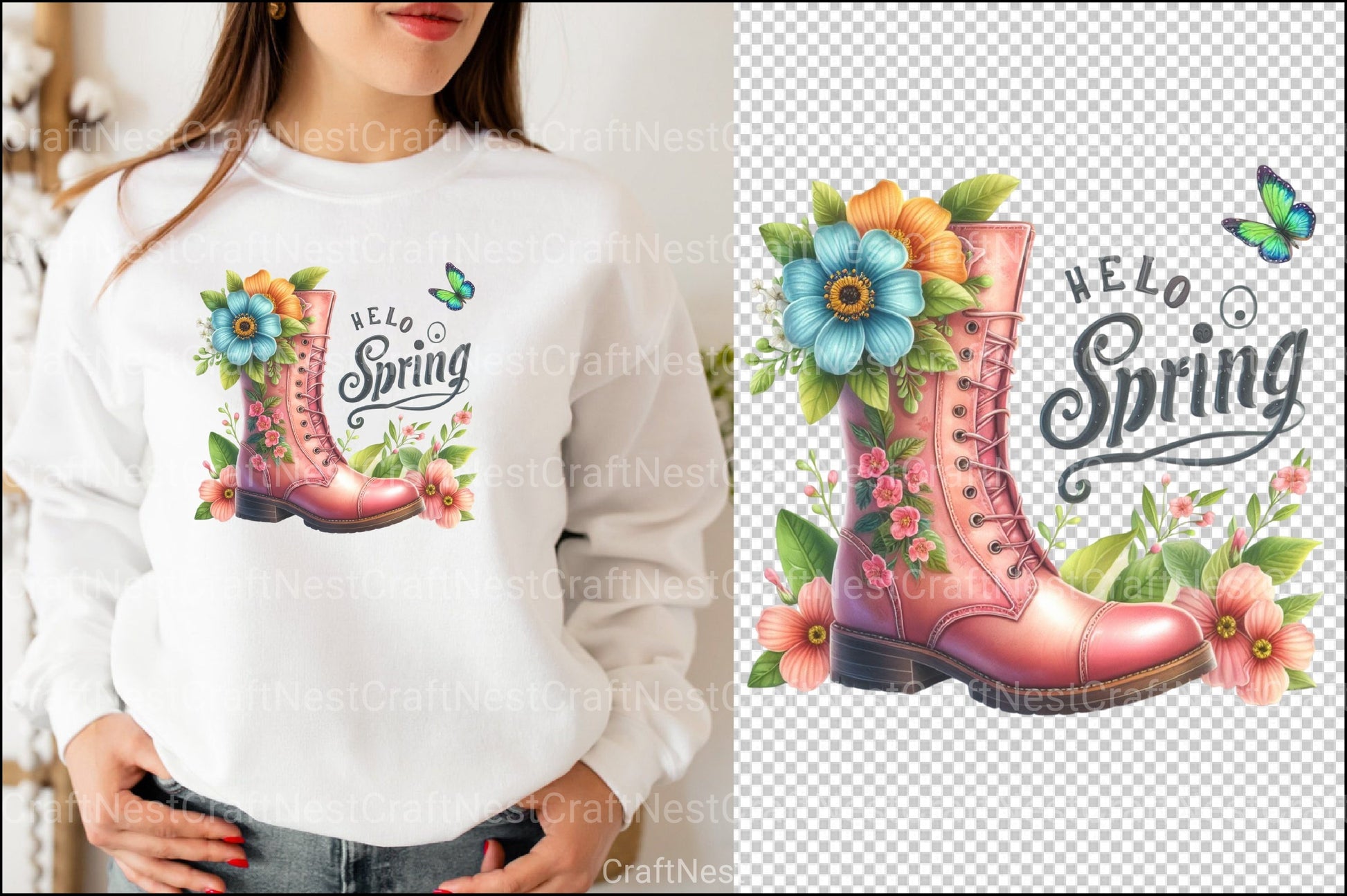Garden Boots Clipart Bundle 13 - CraftNest - Digital Crafting and Art