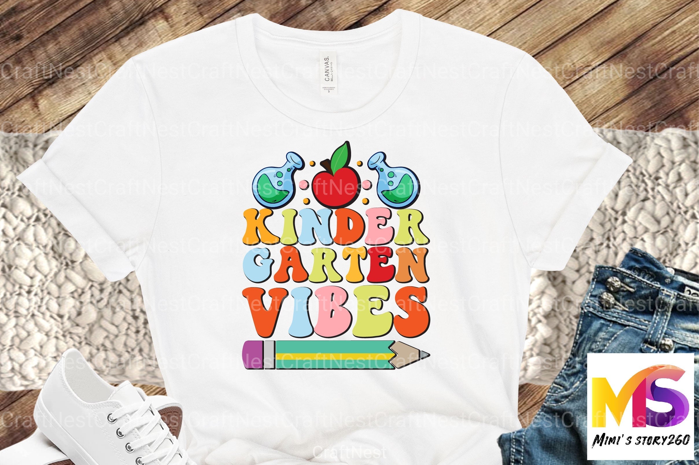 Third Grade Vibes Back to School Bundle - CraftNest - Digital Crafting and Art