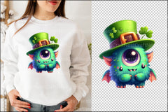 St. Patrick's Day Monsters Clipart Bundle - CraftNest - Digital Crafting and Art