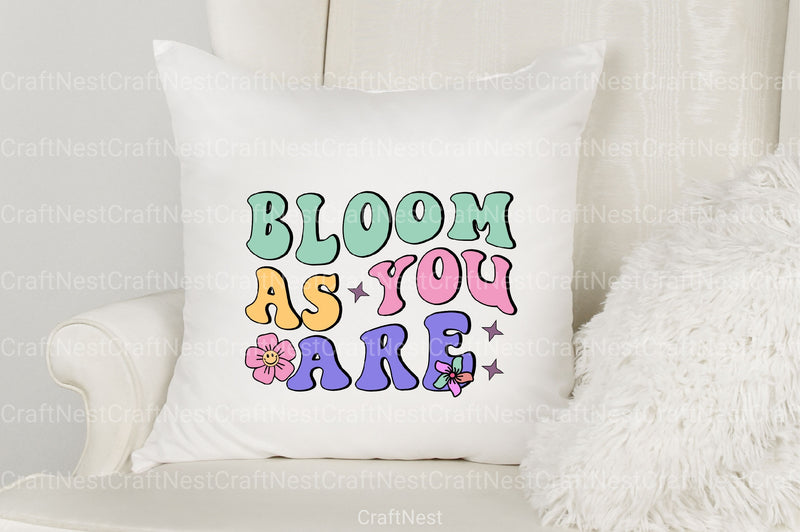 Retro Flower Quotes Bundle - CraftNest - Digital Crafting and Art