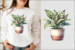 Potted Plants Clipart Bundle - CraftNest - Digital Crafting and Art