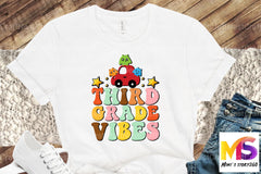 Third Grade Vibes Back to School Bundle - CraftNest - Digital Crafting and Art
