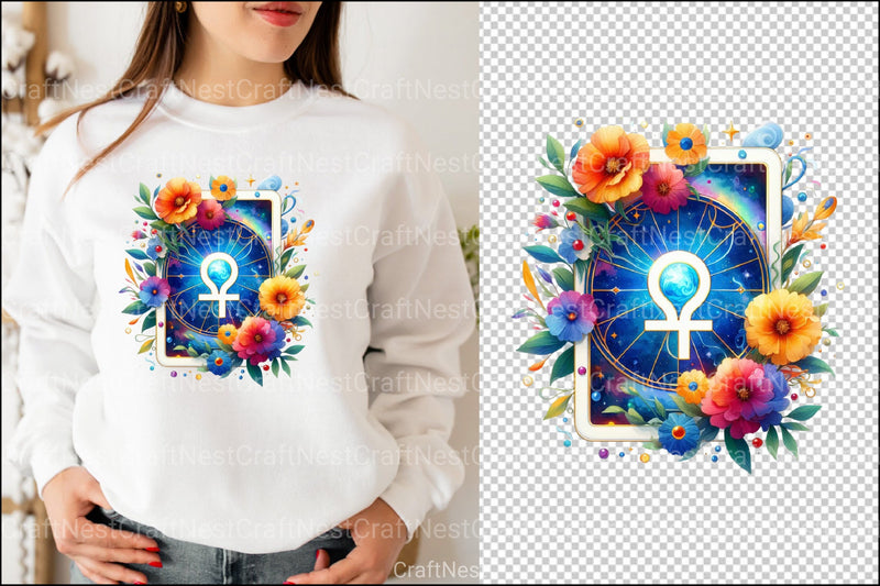 Zodiac Sign Tarot Cards Clipart Bundle 99 - CraftNest - Digital Crafting and Art