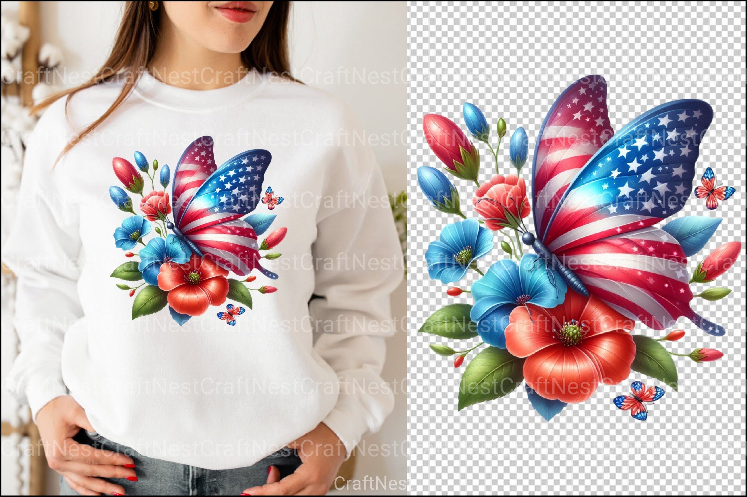 Butterfly Clipart Bundle 99 - CraftNest - Digital Crafting and Art