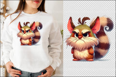 Funny Grumpy Animals Clipart Bundle 99 - CraftNest - Digital Crafting and Art