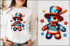 4th of July Voodoo Doll Clipart Bundle 1