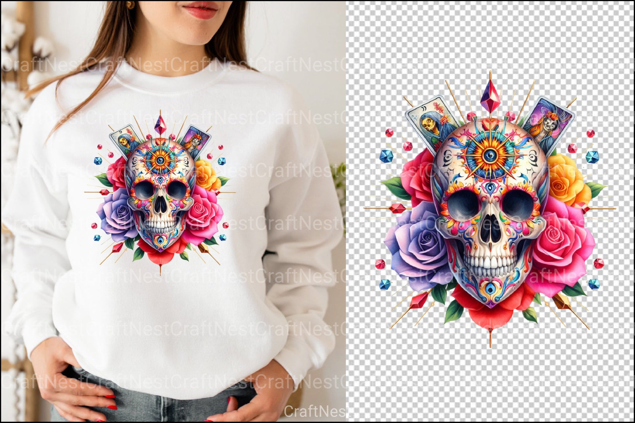 Goth Tarot Card Clipart Bundle - CraftNest - Digital Crafting and Art