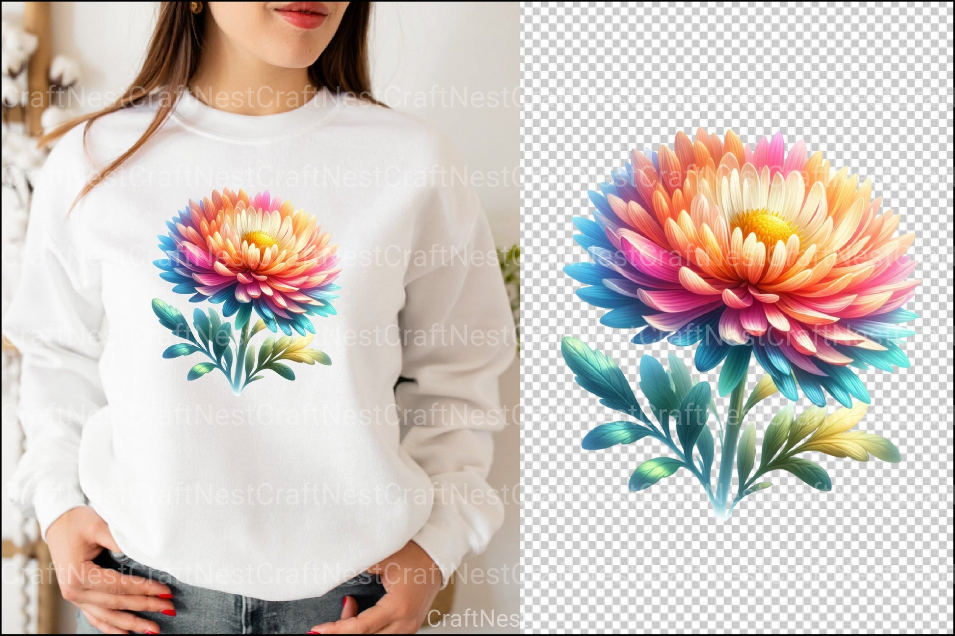 Wildlife and Floral Clipart Bundle - CraftNest - Digital Crafting and Art