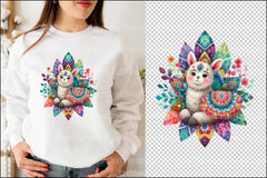 Patchwork Animals Clipart Bundle - CraftNest - Digital Crafting and Art