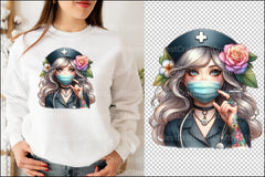 Funny Nurse Tarot Card Clipart Bundle for 12-Hour Shifts - CraftNest - Digital Crafting and Art