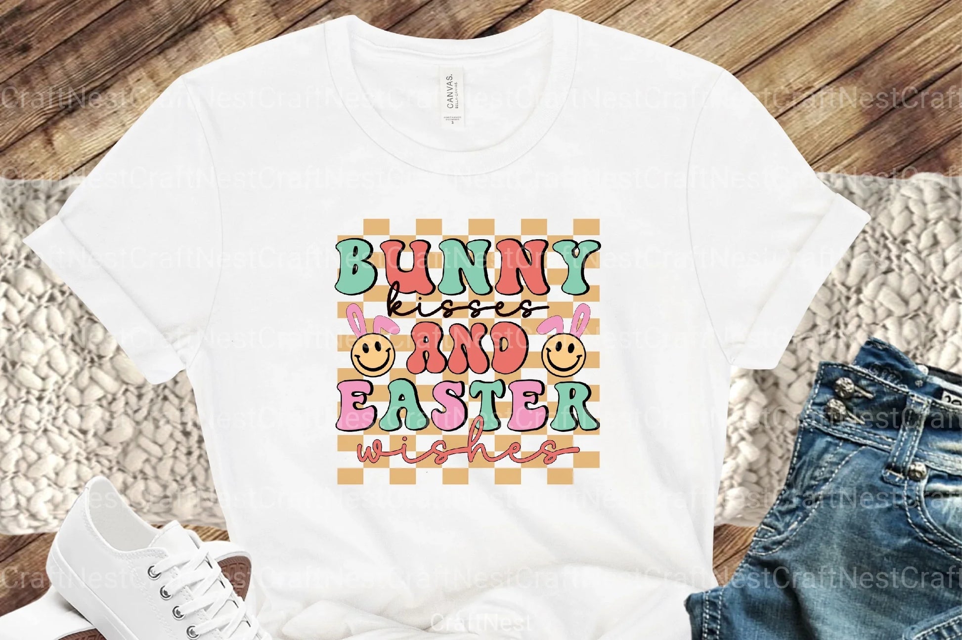 Retro Easter Clipart Bundle 9 - CraftNest - Digital Crafting and Art