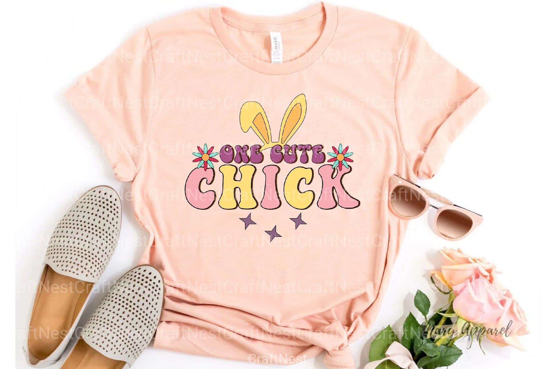 Retro Easter Clipart Bundle 8 - CraftNest - Digital Crafting and Art