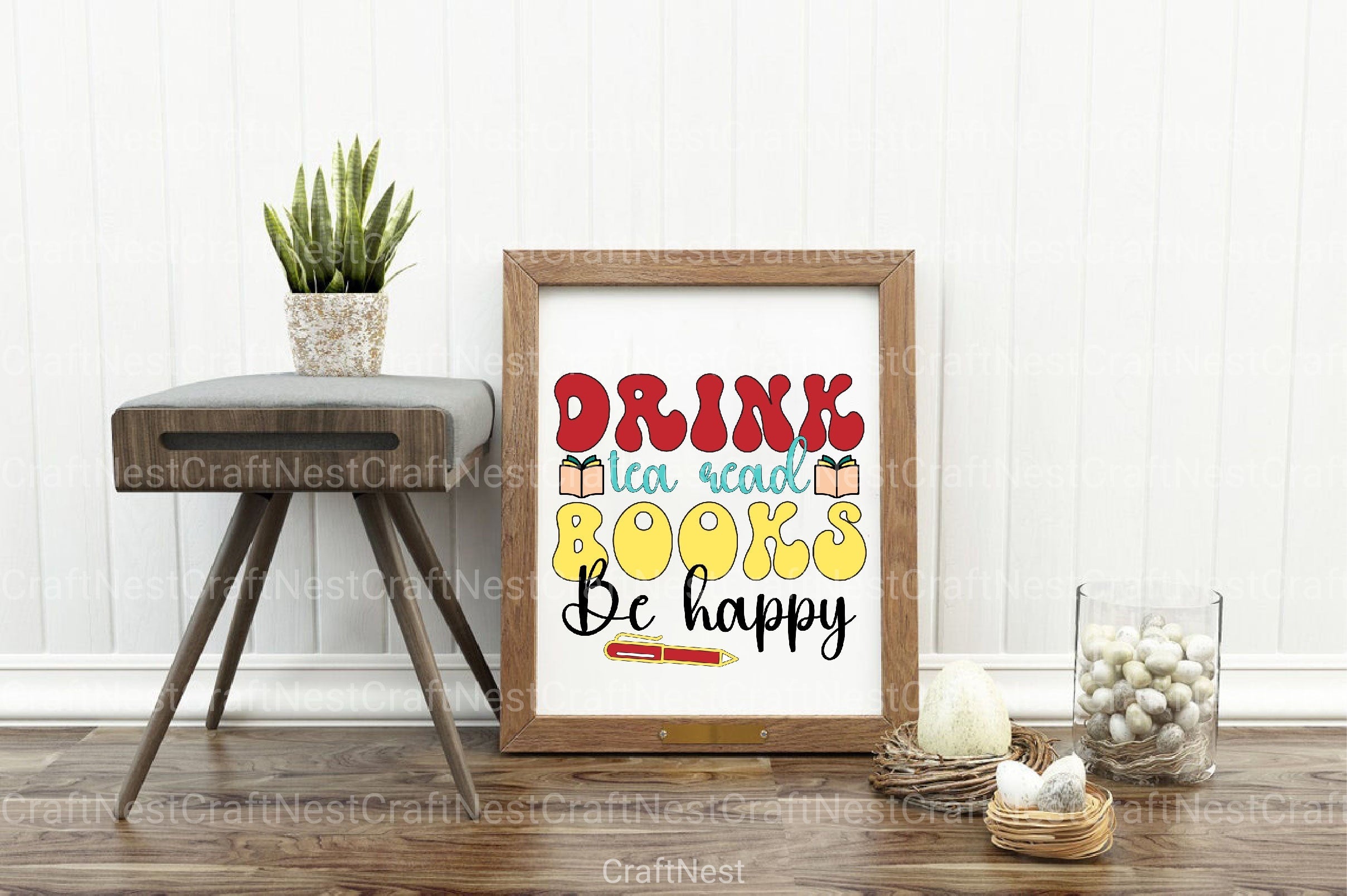 Retro Book Lover Bundle - CraftNest - Digital Crafting and Art