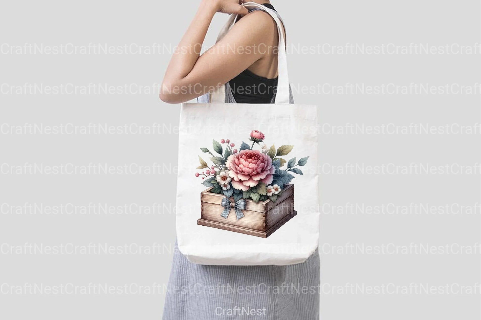 Flower Boxes Clipart Bundle - CraftNest - Digital Crafting and Art