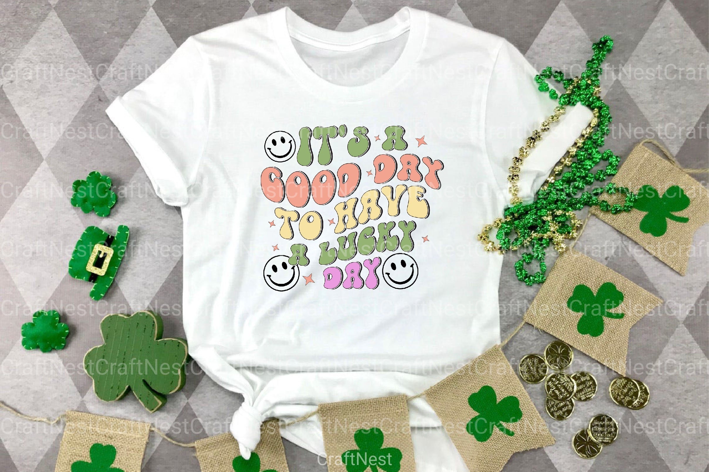 Retro St Patrick's Day Bundle 1 - CraftNest - Digital Crafting and Art