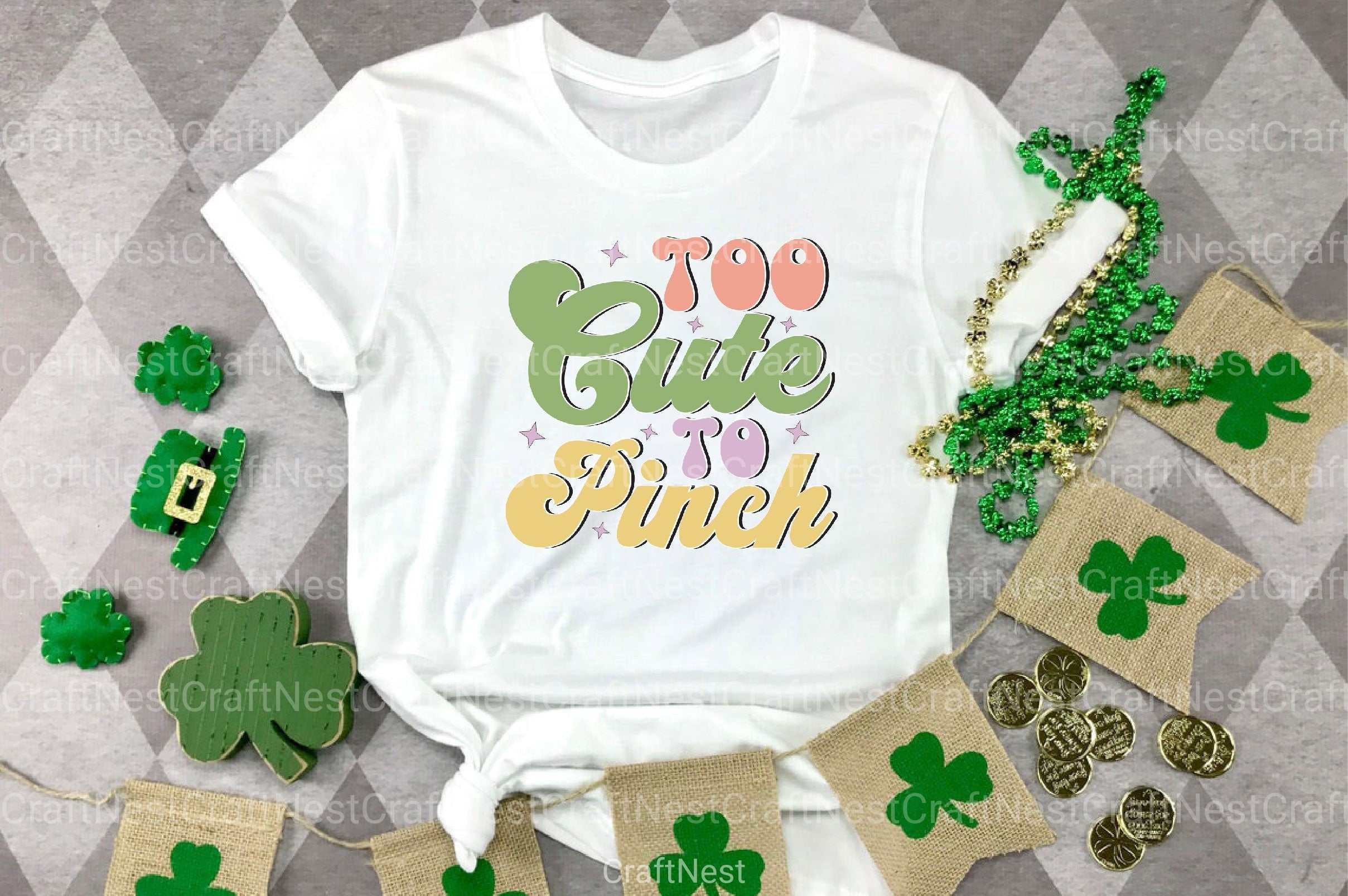 Retro St Patrick's Day Bundle 1 - CraftNest - Digital Crafting and Art