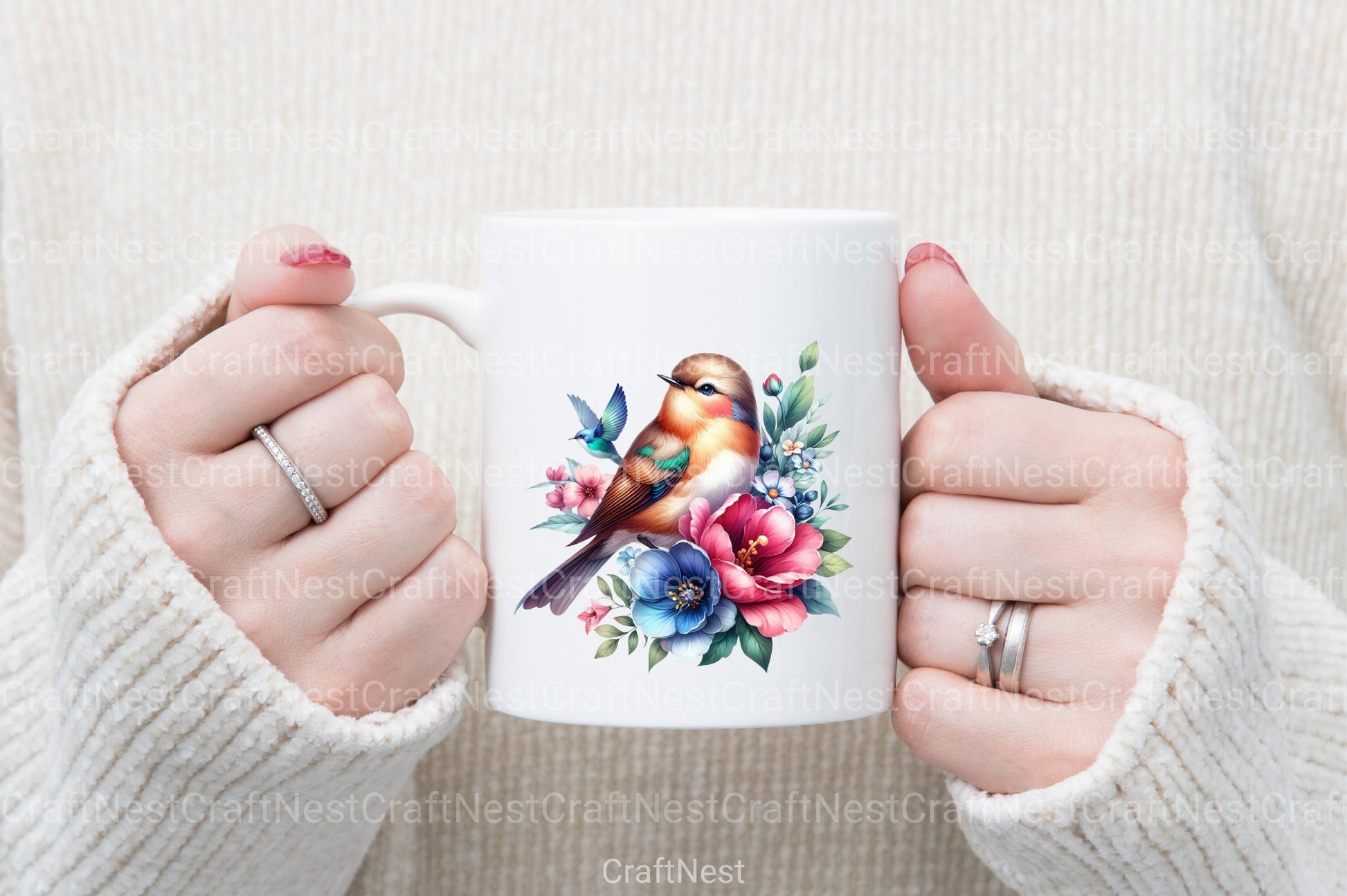 Beautiful Birds Clipart Bundle - CraftNest - Digital Crafting and Art