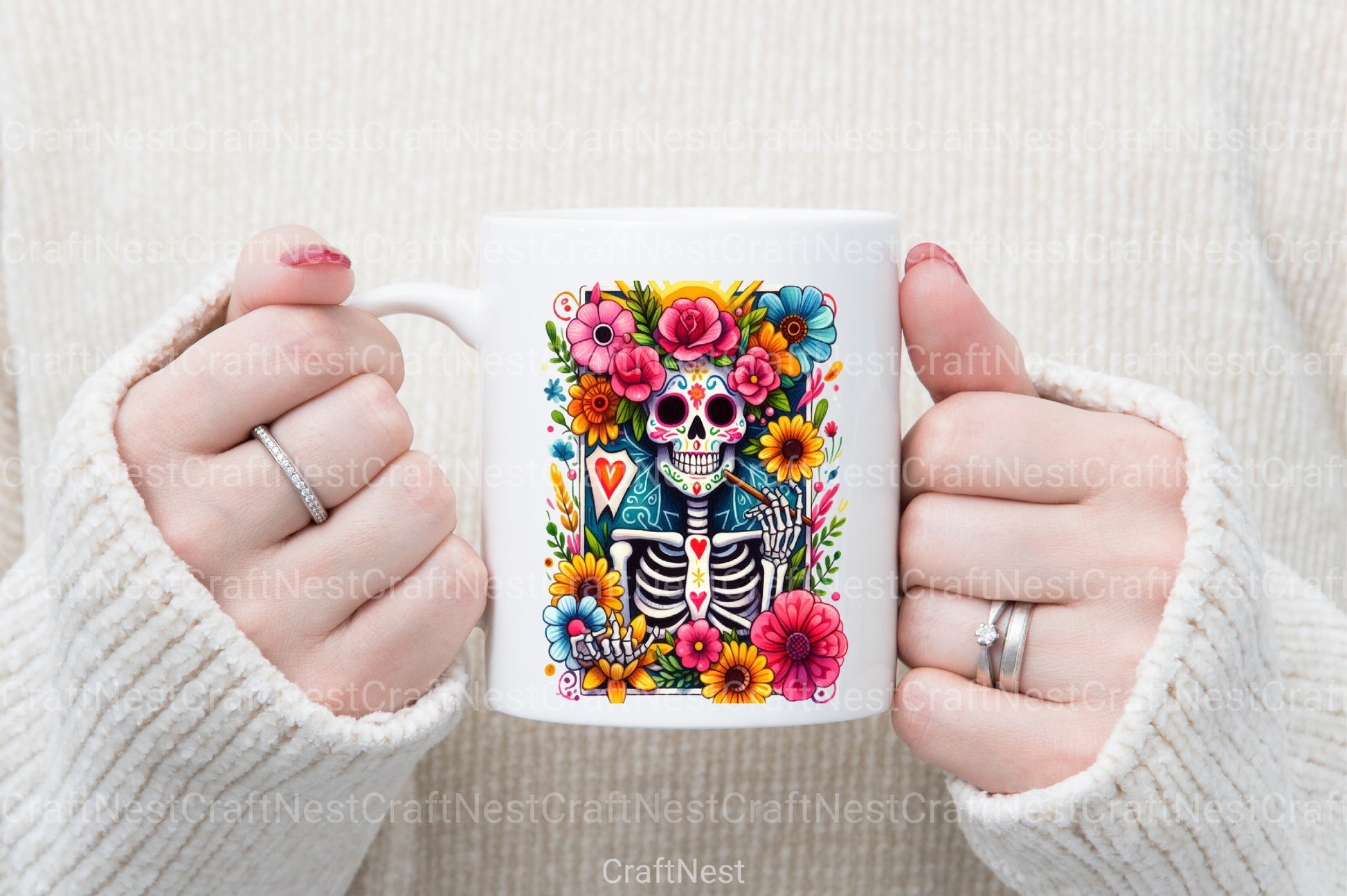 Funny Skeleton Tarot Cards Clipart Bundle 1 - CraftNest - Digital Crafting and Art