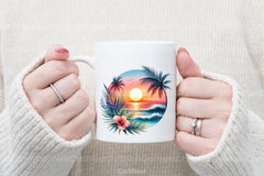 Tropical Sunsets Clipart Bundle 99 - CraftNest - Digital Crafting and Art