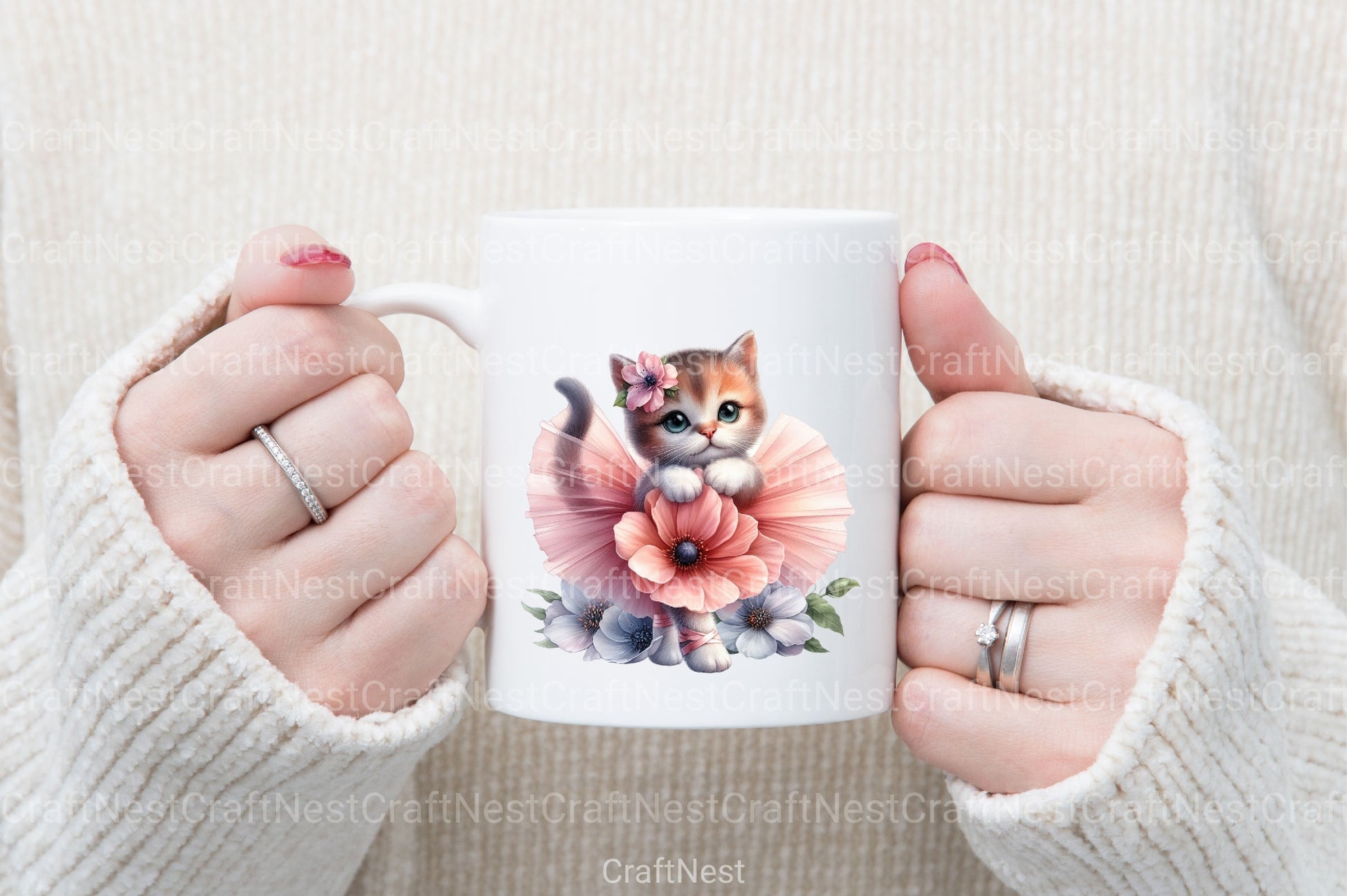 Ballet Kitten Clipart Bundle - CraftNest - Digital Crafting and Art