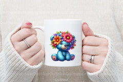 Mother's Day Teddy Bear Clipart Bundle 2 - CraftNest - Digital Crafting and Art